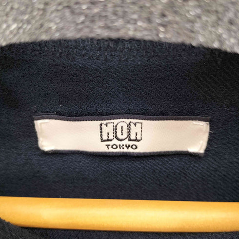 ノントーキョー NON TOKYO フロッキープリント ノースリーブワンピース レディース