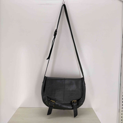 ザラ ZARA リアルレザーショルダーバック レディース