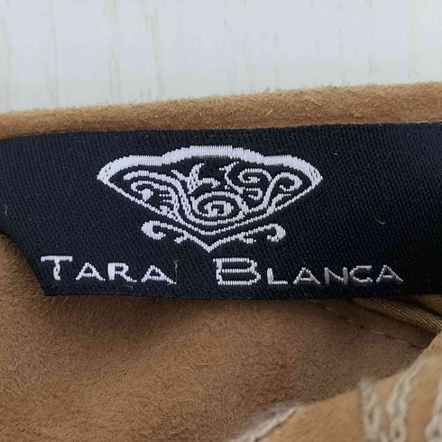 TARA BLANCE スウェード 刺繍 ポシェット レディース