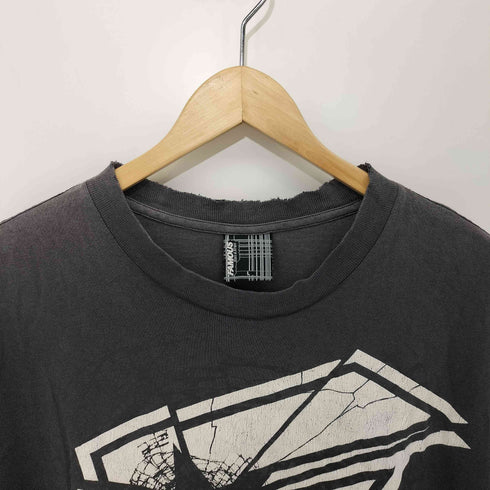 Famous Stars and Straps 00S メキシコ製 ロゴプリント ショートスリーブクルーネックTシャツ メンズ import:L