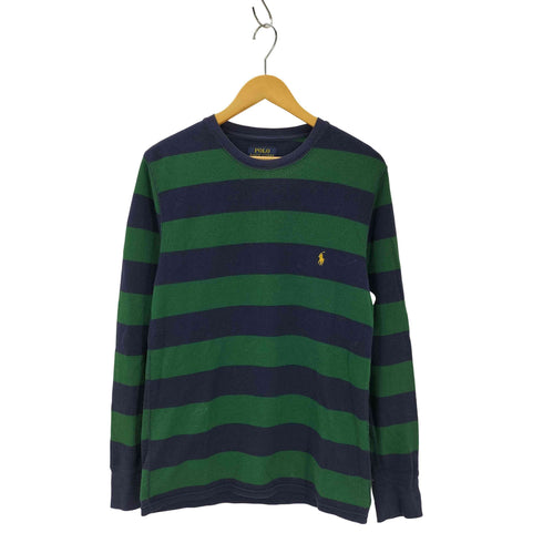 ポロバイラルフローレン Polo by RALPH LAUREN ボーダー柄 サーマルカットソー メンズ JPN:M