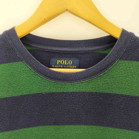 ポロバイラルフローレン Polo by RALPH LAUREN ボーダー柄 サーマルカットソー メンズ JPN:M