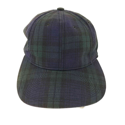 POTEN PROFESSIONAL BASEBALL CAP COTTON/LINEN BLACK WATCH メンズ M