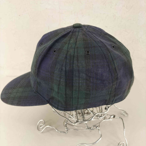 POTEN PROFESSIONAL BASEBALL CAP COTTON/LINEN BLACK WATCH メンズ M
