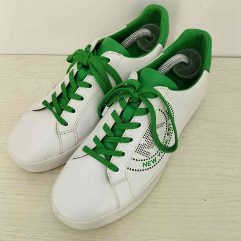 マイケルコース Michael Kors PALM GREEN ローカットスニーカー レディース 7.5(24.5)