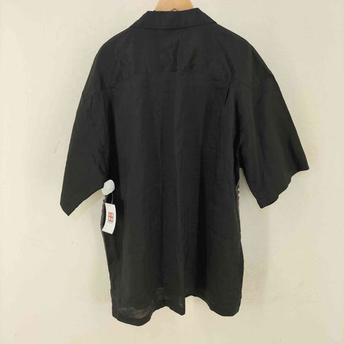 SYLLABLES ラミー 総柄オープンカラーシャツ メンズ 2XL