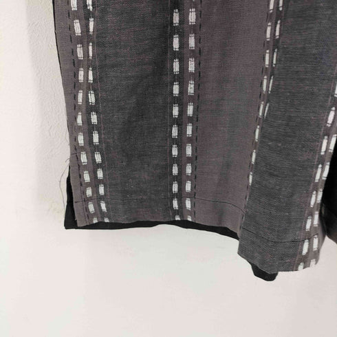 SYLLABLES ラミー 総柄オープンカラーシャツ メンズ 2XL
