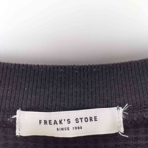 フリークスストア FREAKS STORE ワッフルクルーネックチュニックプルオーバー メンズ