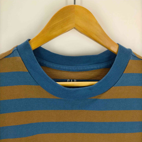 ギャップ Gap ボーダーポケットロングスリーブTシャツ メンズ import:XS
