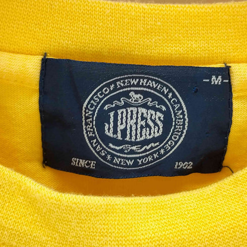 ジェイプレス J.PRESS ロゴ刺繍クルーネックTシャツ メンズ import:M