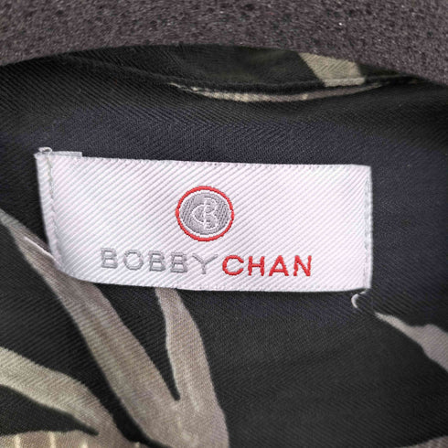 BOBBY CHAN 開襟 半袖アロハシャツ メンズ