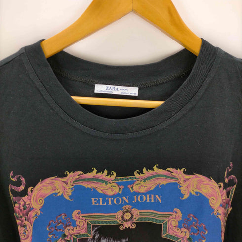 ザラ ZARA アーティストプリントTシャツ レディース import:L