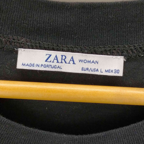 ザラ ZARA アーティストプリントTシャツ レディース import:L