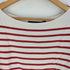 ラルフローレン RALPH LAUREN ボーダー ボートネック ロングスリーブ Tシャツ レディース import:S