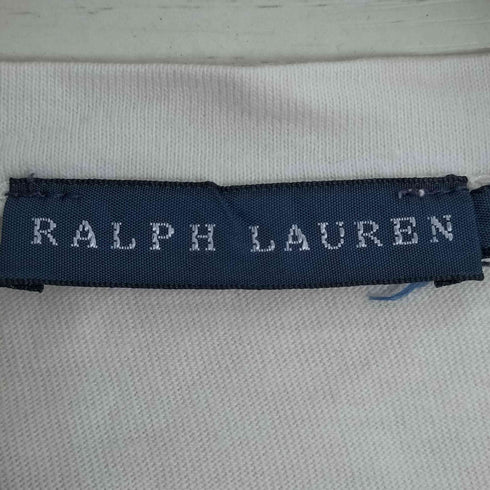ラルフローレン RALPH LAUREN ボーダー ボートネック ロングスリーブ Tシャツ レディース import:S