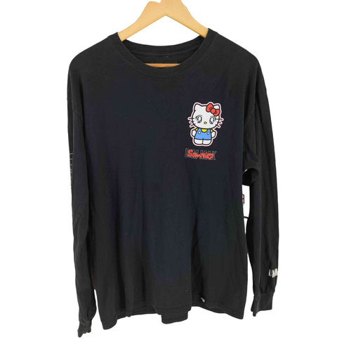 DIM MAK キャラクタープリント L/S クルーネックTシャツ メンズ import:L