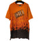 ハーレーダビッドソン HARLEY-DAVIDSON 00s ファイヤーパターン Z両面プリントクルーネックTシャツ メンズ JPN:XL