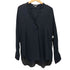 ヴィンス VINCE 総シルク Vネック ロングスリーブブラウス レディース import:XS