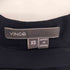 ヴィンス VINCE 総シルク Vネック ロングスリーブブラウス レディース import:XS