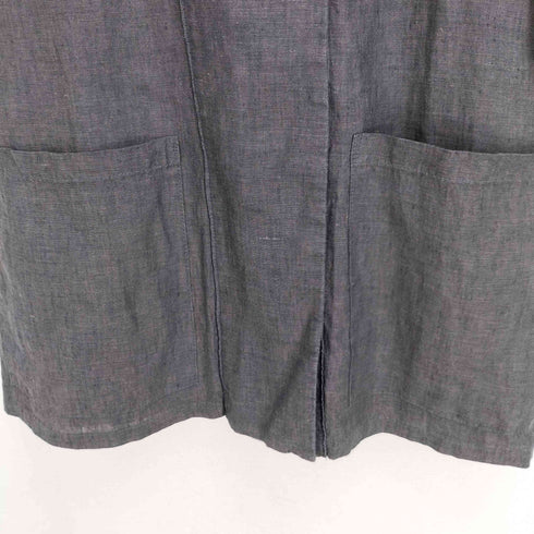 ザラ ZARA WASHED TIED VEST ウォッシュ加工タイドベスト レディース import:XS