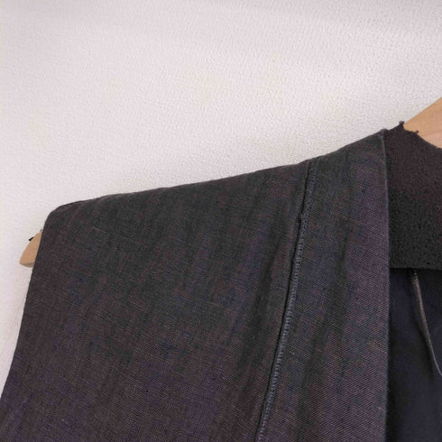 ザラ ZARA WASHED TIED VEST ウォッシュ加工タイドベスト レディース import:XS