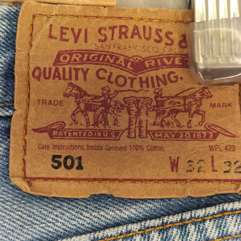 リーバイス Levis 501 ユーロ ボタンフライデニムパンツ メンズ 32X32