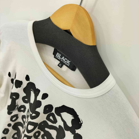 ブラックコムデギャルソン BLACK COMME des GARCONS AD2021 Leopard Print TEE 半袖Tシャツ メンズ JPN:XL