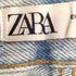 ザラ ZARA baggy fit bermuda jorts バギーデニムパンツ メンズ 38