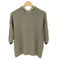 ザラ ZARA リネン混ニットフーディー レディース import:M