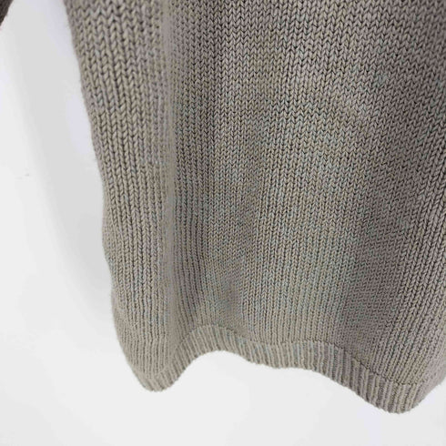 ザラ ZARA リネン混ニットフーディー レディース import:M