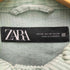 ザラ ZARA 太畝 コーデュロイ カスタム カットオフ トラッカー ジャケット レディース import:XS