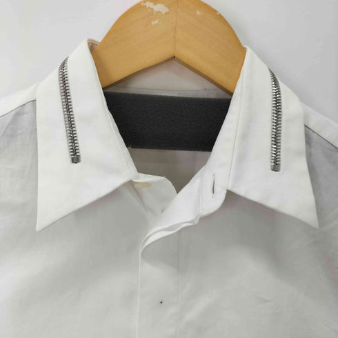 ジバンシィ GIVENCHY ジップデザイン比翼L/Sシャツ メンズ 37