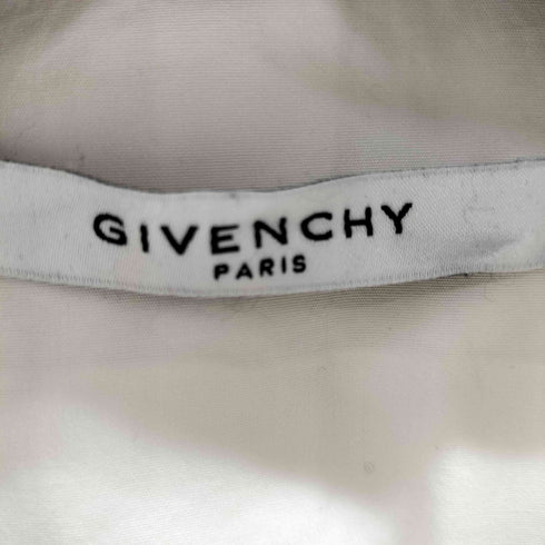 ジバンシィ GIVENCHY ジップデザイン比翼L/Sシャツ メンズ 37