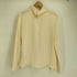 ザラ ZARA SEMI-SHEER WRINKLE EFFECT BLOUSE セミシアー シワ加工ブラウス レディース import:XS