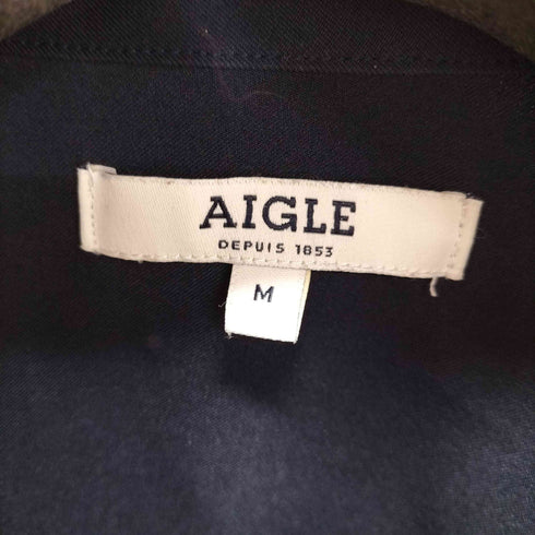 エーグル AIGLE 吸水速乾 ソフトタッチ 半袖シャツ メンズ M
