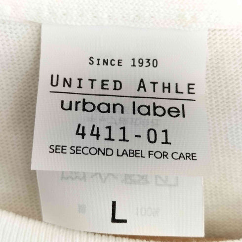 ユナイテッドアスレ UNITED ATHLE プリント クルーネックTシャツ メンズ JPN:L