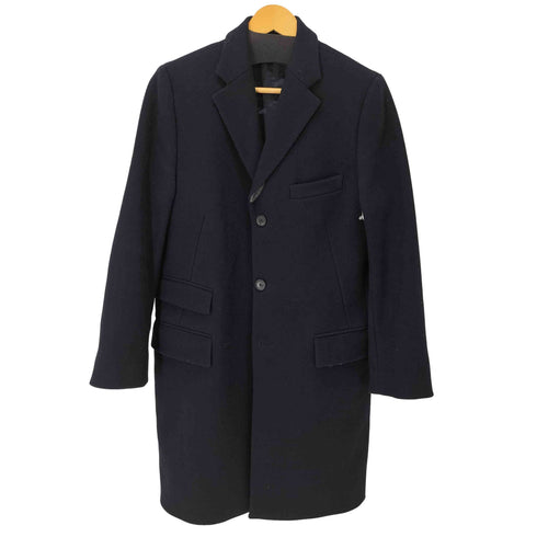 ジルサンダー JIL SANDER 本人期 イタリア製 ウール混チェスターコート メンズ EUR:44