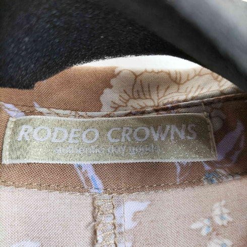 ロデオクラウンズ RODEO CROWNS ヴィンテージフラワーワンピース レディース M
