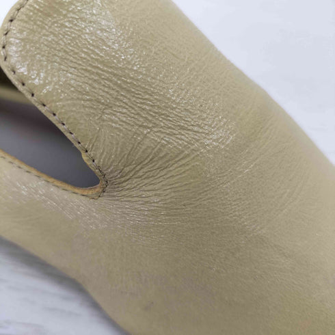 ボッテガヴェネタ BOTTEGA VENETA SCARPA レザーフラットシューズ レディース EUR:36