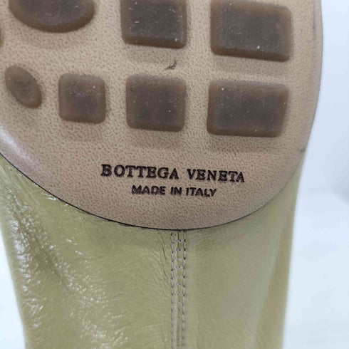 ボッテガヴェネタ BOTTEGA VENETA SCARPA レザーフラットシューズ レディース EUR:36