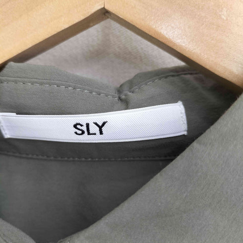 スライ SLY OPEN SLEEVE LOOSE シャツ レディース FREE
