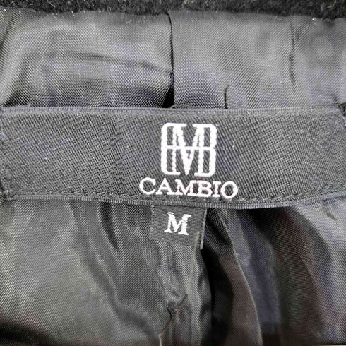 カンビオ CAMBIO メルトンPコート メンズ import:M