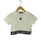 マリークワント MARY QUANT ロゴテープクロップド Tシャツ レディース JPN:M
