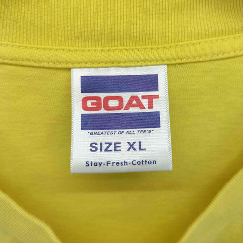 ゴート GOAT プリント ロングスリーブクルーネックTシャツ メンズ JPN:XL