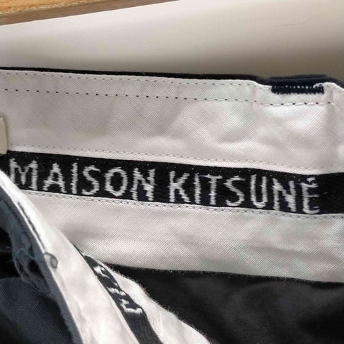 メゾンキツネ MAISON KITSUNE テーパードスラックスパンツ メンズ 40