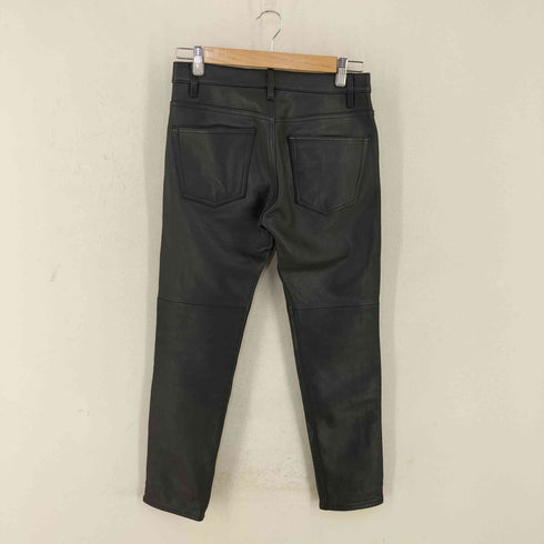 ビューティーアンドユースユナイテッドアローズ BEAUTY & YOUTH UNITED ARROWS DROPPED レザーパンツ メンズ 28inch