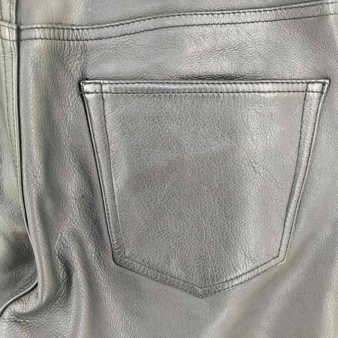 ビューティーアンドユースユナイテッドアローズ BEAUTY & YOUTH UNITED ARROWS DROPPED レザーパンツ メンズ 28inch