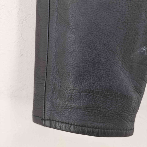 ビューティーアンドユースユナイテッドアローズ BEAUTY & YOUTH UNITED ARROWS DROPPED レザーパンツ メンズ 28inch