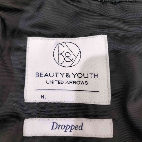 ビューティーアンドユースユナイテッドアローズ BEAUTY & YOUTH UNITED ARROWS DROPPED レザーパンツ メンズ 28inch