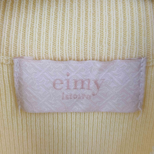 エイミーイストワール eimy istoire 2023SS バルーンシルエットドッキングニットワンピース レディース